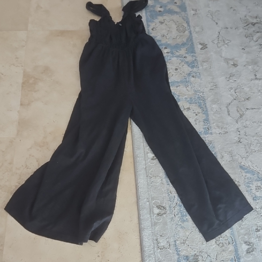 Anthropologie Black Jumpsuit